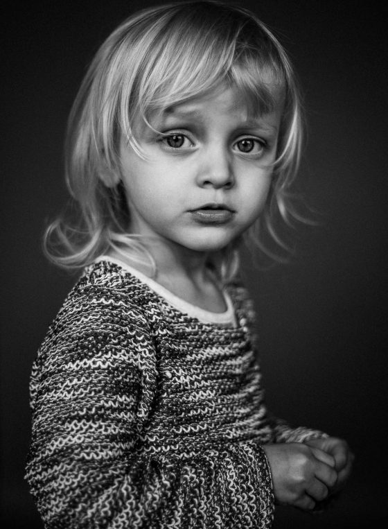 Portrait eines kleinen Mädchens